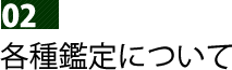 各種鑑定について